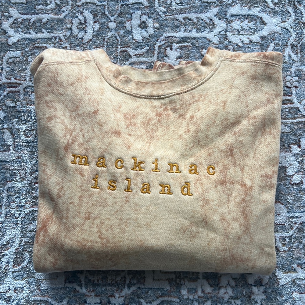 Mackinac Island Tie-Dye Sweatshirt